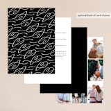 "Why Knot" - Wedding Invitations in Ebony by Karen Glenn - Back of Card