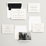 "The Space Between" - Wedding Invitations in Sugar by Jessica Williams - Invitation Suite