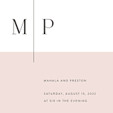 "The Ace" - Wedding Invitations in Petal by Rochelle Renee - Close-Up