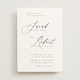 "Corison" - Wedding Invitations in Classic by Kelly Schmidt - Front