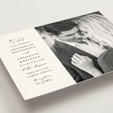 "Classically Us" - Wedding Invitations in Cotton by Simona Camp - Detail
