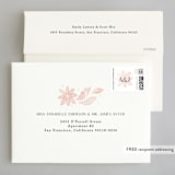 "Batikka" - Wedding Invitations in Blush by Paper Raven Co. - FREE Recipient Addressing