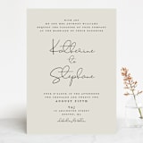 "sweet sweet elegance" - Wedding Invitations in Dutch Cream by frances mathys - Front