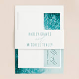 "New Wave" - Wedding Invitations in Marine by Kaydi Bishop - Assembled