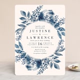 "Southern Comfort" - Wedding Invitations in French Blue by Chris Griffith - Front