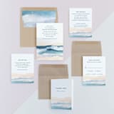 "Sea and Sand" - Wedding Invitations in Cortez by Jenny Partrite - Invitation Suite