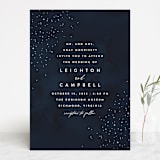 "Celestial" - Wedding Invitations in Night Sky by Carly Reed Walker - Front