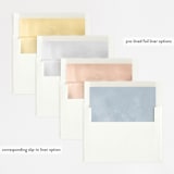 "Celestial" - Wedding Invitations in Night Sky by Carly Reed Walker - Envelope Liner Options