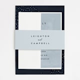 "Celestial" - Wedding Invitations in Night Sky by Carly Reed Walker - Assembled