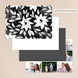 "Photographed" - Wedding Invitations in Ecru by Creo Study - Back of Card