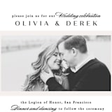 "Photographed" - Wedding Invitations in Ecru by Creo Study - Close-Up