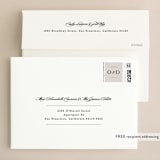 "Photographed" - Wedding Invitations in Ecru by Creo Study - FREE Recipient Addressing