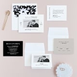 "Photographed" - Wedding Invitations in Ecru by Creo Study - Invitation Suite