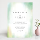 "yuzu" - Wedding Invitations in Lime by chocomocacino - Front
