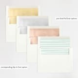 "yuzu" - Wedding Invitations in Lime by chocomocacino - Envelope Liner Options
