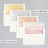"Fallen" - Wedding Invitations in Rust by Creo Study - Envelope Liner Options