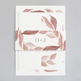 "Fallen" - Wedding Invitations in Rust by Creo Study - Assembled