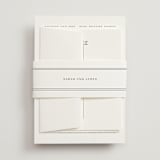 "Arguello" - Wedding Invitations in Diamond by Annie Shapiro - Assembled with Belly Band