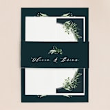 "Fresh Greenery" - Wedding Invitations in Mystic Forest by Jennifer Postorino - Assembled