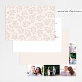 "Scarlet" - Wedding Invitations in Blush by Hooray Creative - Back of Card