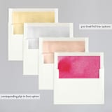 "Skyline Atlanta" - Wedding Invitations in Magenta by Laura Condouris - Envelope Liner Options