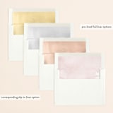 "Wedding Dream" - Wedding Invitations in Blush by Chris Griffith - Envelope Liner Options