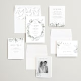 "Amorino" - Wedding Invitations in Sage by Petra Kern - Invitation Suite