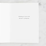 "highs and lows" - Single Greeting Cards in Blush by Tennie and Co. - Interior