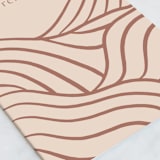 "highs and lows" - Single Greeting Cards in Blush by Tennie and Co. - Close-Up