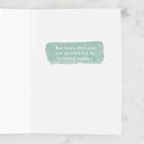 "Not Ok" - Single Greeting Cards in Ocean by Robert and Stella - Interior