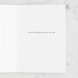 "HONOR" - Single Greeting Cards in Pearl by Sara Hicks Malone - Interior