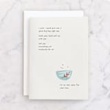 "Heartfelt" - Single Greeting Cards in Eggshell by Merian - Front
