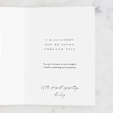"There For You" - Single Greeting Cards in Grass by Katharine Watson - Customizable Interior Example