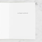 "Peace and Solace" - Single Greeting Cards in Daffodil by Ilze Lucero - Interior