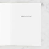 "Not Diminished" - Single Greeting Cards in Sea by Lissabeth Anglin - Interior