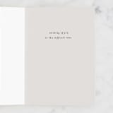 "Here with you florals" - Single Greeting Cards in Midnight by Alethea and Ruth - Interior