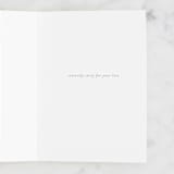 "Meadow" - Single Greeting Cards in Cream by Starry Lane Studio - Interior