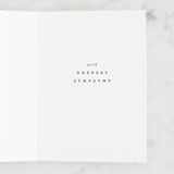 "Sending Flowers" - Single Greeting Cards in Rose by Everett Paper Goods - Interior