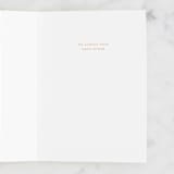 "Ups and Downs" - Single Greeting Cards in Blush by Pati Cascino - Interior