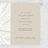 "Gilded Thoughts" - Single Greeting Cards in Snow by Oma N. Ramkhelawan - Customizable Interior Example