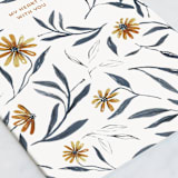 "my heart is with you" - Single Greeting Cards in Dandelion by Pati Cascino - Close-Up