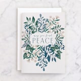 "Find Peace" - Single Greeting Cards in Garden by Alethea and Ruth - Front
