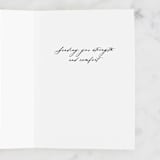 "Deep Waters" - Single Greeting Cards in Deep Sea by Tanya Lee of Frooted Design - Interior