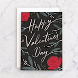 "Valentine Garden" - Single Greeting Cards in Ink by Creo Study - Front