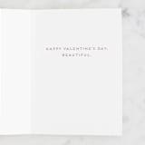 "Heart Goes Bloom" - Single Greeting Cards in Lilac by Leah Bisch - Interior