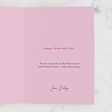 "Flower Power" - Single Greeting Cards in Candy by Morgan Kendall - Customizable Interior Example
