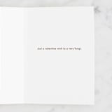 "Nothing Mushy" - Single Greeting Cards in Cinnabar by Dawn Pope - Interior