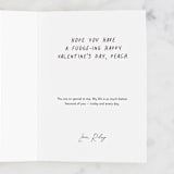 "Friendship Flavors" - Single Greeting Cards in Petal by Shannon Kohn - Customizable Interior Example
