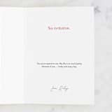 "I'm yours." - Single Greeting Cards in Cardinal by Hudson meet Rose - Customizable Interior Example