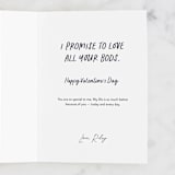 "All the Bods" - Single Greeting Cards in Powder by Christie Garcia - Customizable Interior Example
